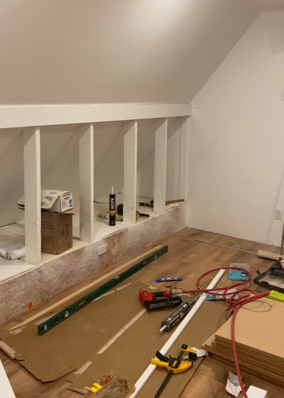 Knee Wall that are the Perfect Solution for Storage Patticake Wagner