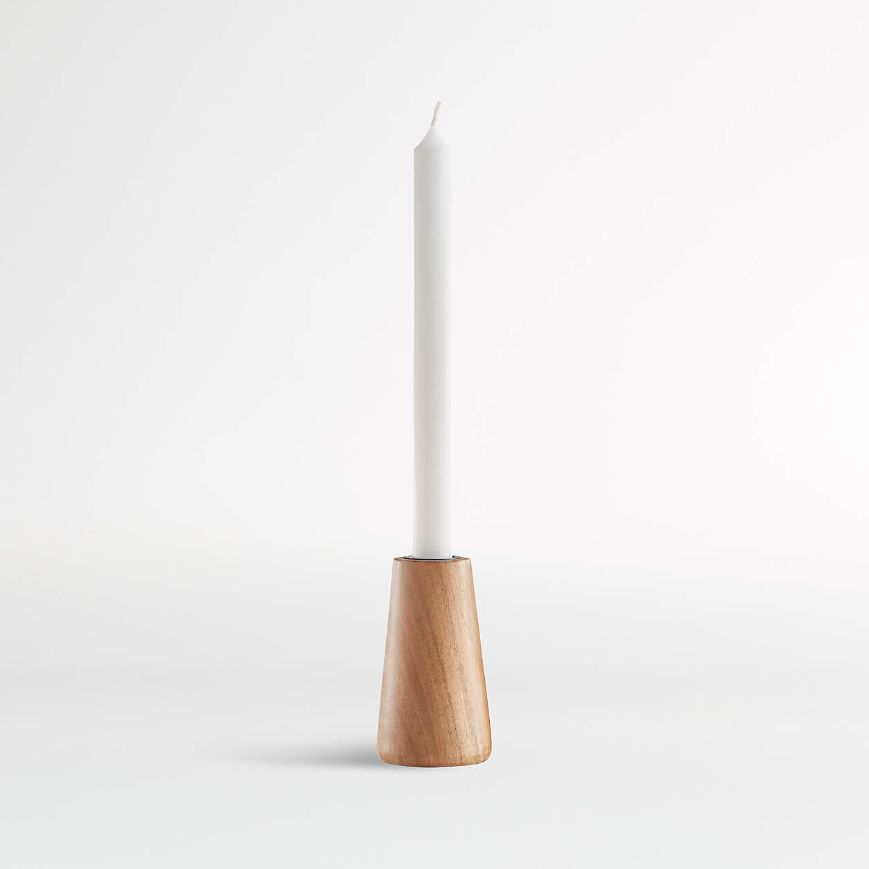 Wood Taper Candle Holder (EXCLUSIVE)