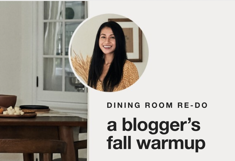 Crate and Barrel: Dining Room Redo