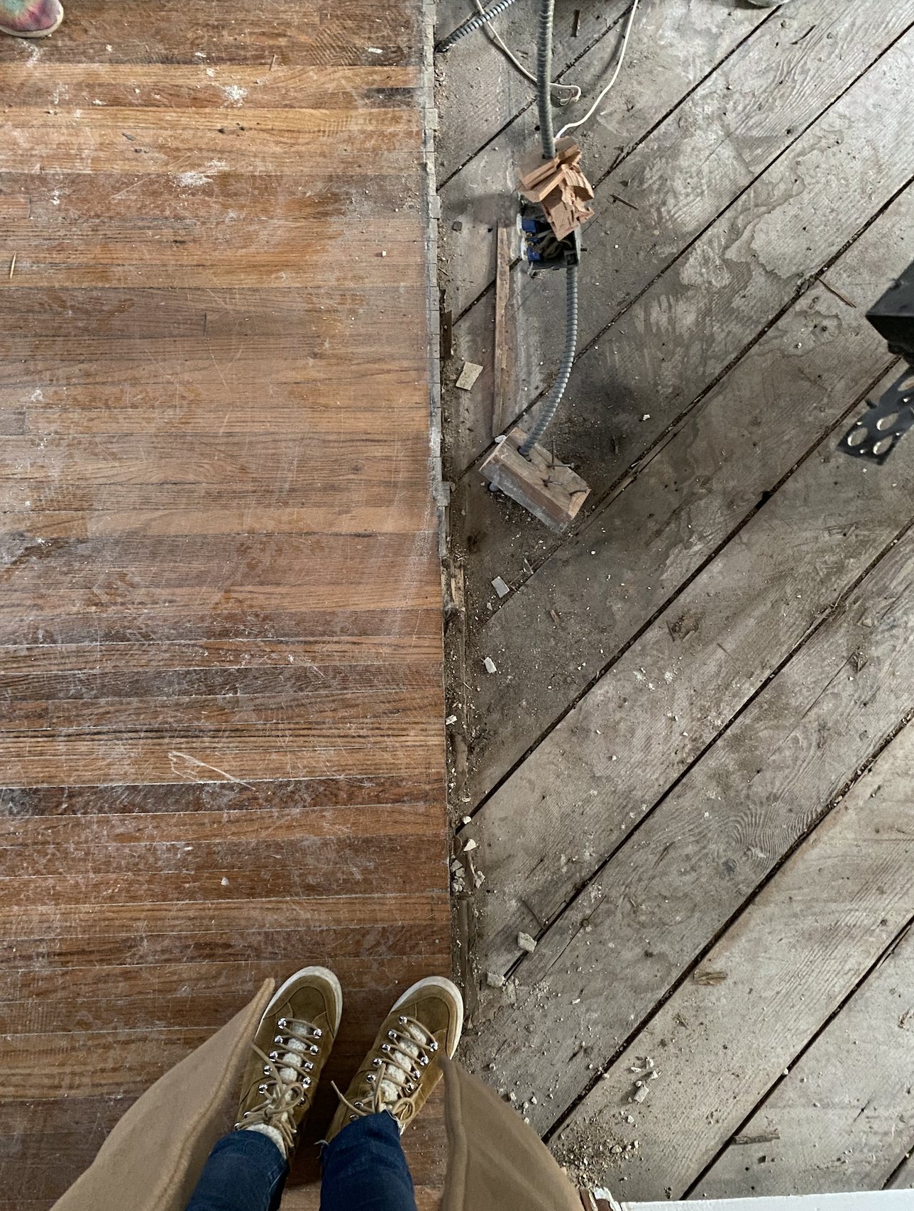 hardwood floor update