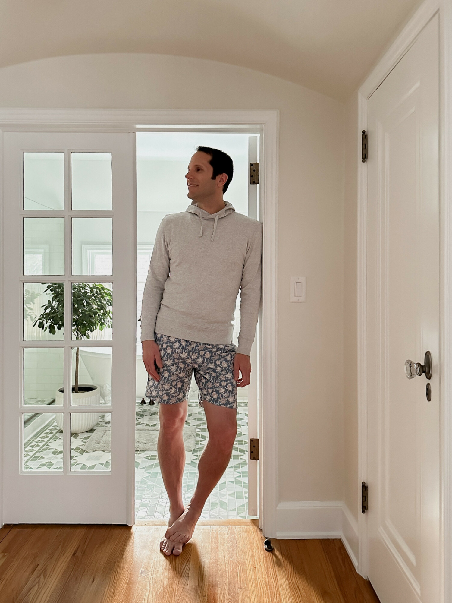 Brian picked this outfit for Charleston from Faherty. The past decade had long baggy shorts for men so I’m liking this more fitted, tailored style. This sweater is a basic essential + very comfortable - comes in several colors. My code: PATTI20 will get you 20% off your Faherty order for the next 72 hrs! men’s shorts, men’s sweater #springoutfit #mensfashion #LTKFind #LTKstyletip #LTKsalealert