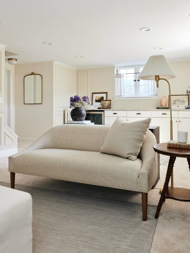 How We Transformed Our Basement Into Our Dream Family Room - Patticake ...