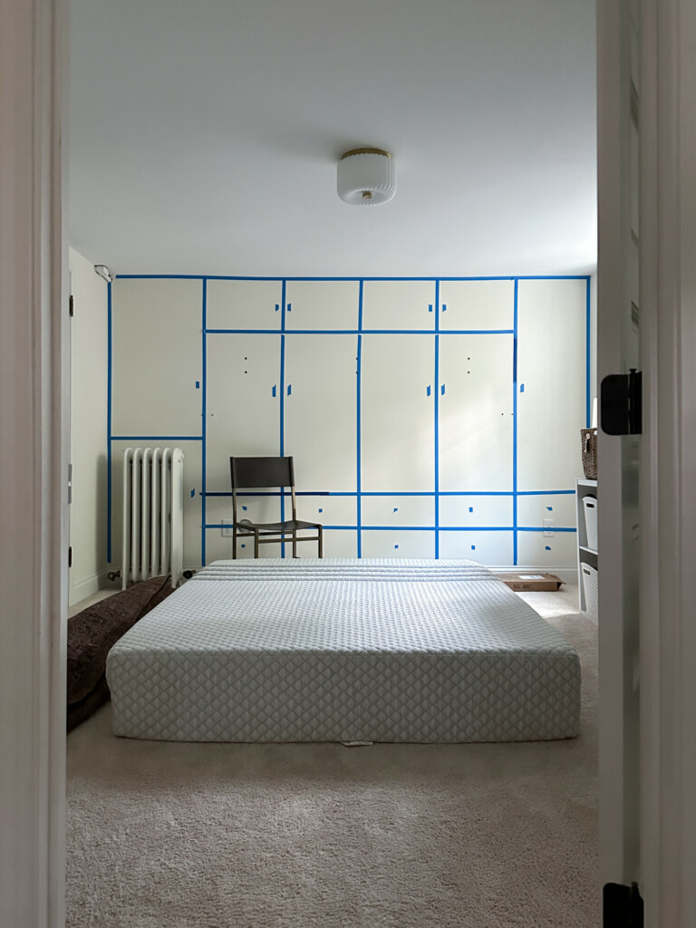 Image showcasing DIY Horizontal Murphy Bed for Our Guest Bedroom & Office - Patticake Wagner